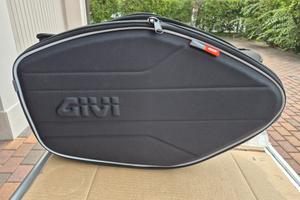 Coppia borse laterali espandibile moto GIVI