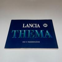 LANCIA THEMA LIBRETTO USO E MANUTENZIONE ( 1986 )