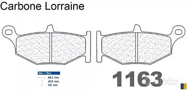 Plaquettes de frein Carbone Lorraine