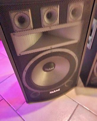 KARMA BX115 COPPIA CASSE PASSIVE 500 WATT 