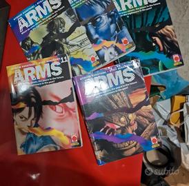 Serie fumetto manga ARMS primi 14 numeri