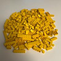 Lotto lego mattoncini gialli