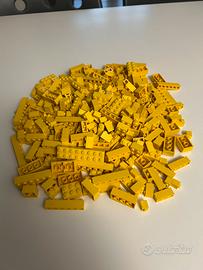 Lotto lego mattoncini gialli