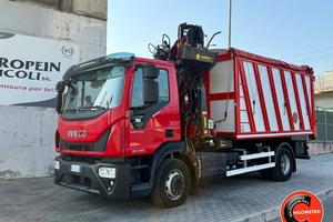 IVECO EUROCARGO 160E SCARRABILE GRU