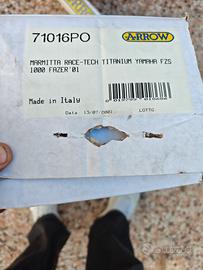 Scarico completo Arrow per Yamaha Fazer 1000 in ti