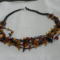 COLLANA CON AMBRA LITUANA
