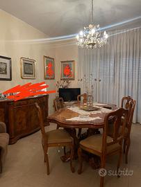 sala da pranzo stile barocco roccoco