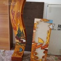 Plafoniera e mobile porta cd nuovissimi