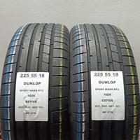 2 GOMME 225 55 18 DUNLOP 2024 RIF3770