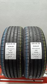 2 GOMME 225 55 18 DUNLOP 2024 RIF3770