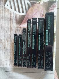 serie maschi per filettare M3/M12  7 pezzi
