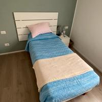 LETTO SINGOLO IKEA+ MATERASSO IKEA + TESTIERA IKEA