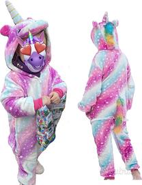 Vestito di Carnevale Unicorno 95-105 cm