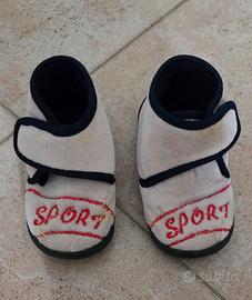Pantofole bambino taglia 22