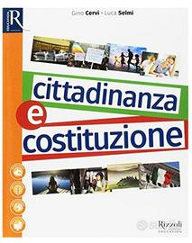 Libro di Ed. Civica Cittadinanza e Costituzione