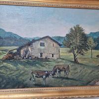 quadro 40 x 60 a olio di m. buizza