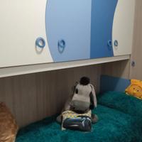 Lettore a contenitore x cameretta cn materasso usa