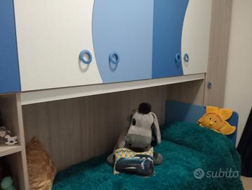 Lettore a contenitore x cameretta cn materasso usa