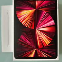 IPad Pro 11” (2021) M1 128GB con penna e accessori