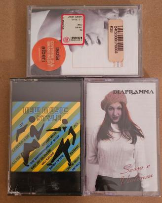 Lotto musicassette rock sigillate 