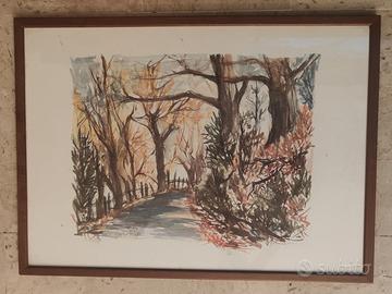 stampa su carta pergamena di Josephine Filori