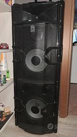 cassa acustica mix e karaoke