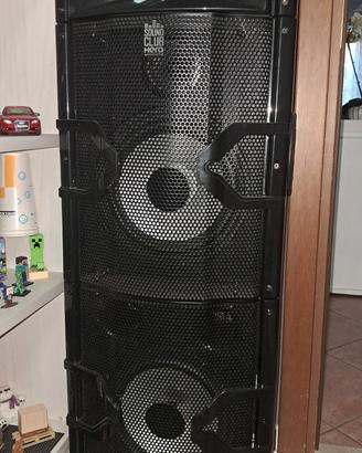 cassa acustica mix e karaoke