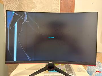 AOC Gaming C32G2ZE Monitor “SCHERMO ROTTO”