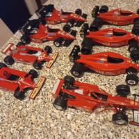 lotto di 8 Ferrari F1 scala 1:24