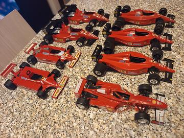 lotto di 8 Ferrari F1 scala 1:24