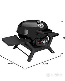 Minichef grill da tavolo elettrico ( barbecue)