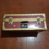 Baule vintage valigia epoca storica da collezione