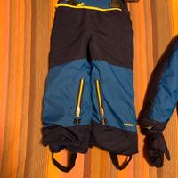 Tuta sci bambino Wedze 580 azzurra, taglia 3-4anni