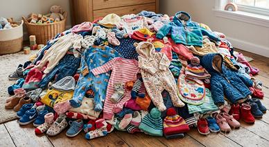 Abbigliamento vario bambino/a 0-3 anni come nuovo
