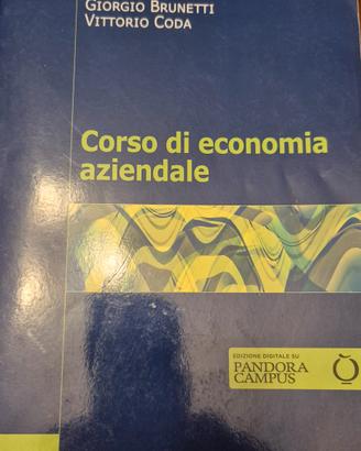 Corso di economia aziendale