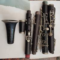 CLARINETTO PER RICAMBI MATERIALE X RESTAURO
