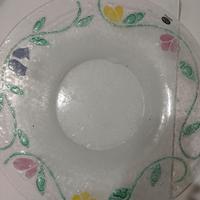 Piatto in vetro di Murano