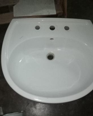 Lavabo con colonna