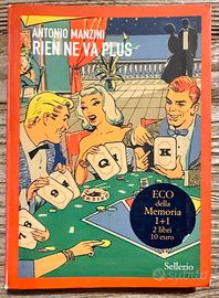 Libro giallo "Rien ne va plus" di Antonio Manzini