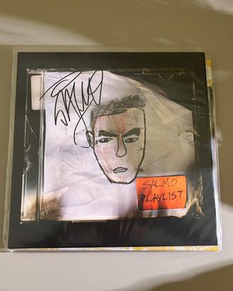 Salmo - Playlist - vinile arancione autografato