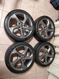 N° 4 ruote complete originali Mercedes