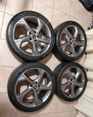 N° 4 ruote complete originali Mercedes