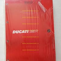 DUCATI 996 R 2001 manuale officina originale SP