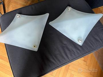coppia di appliques da parete
