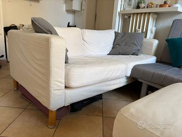 Divano IKEA bianco 2 posti