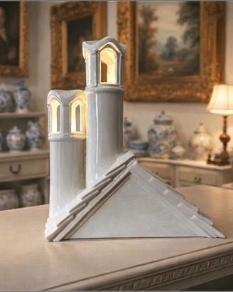G. RONZAN Ceramica Luminosa - Mod. I CAMINI - 1940