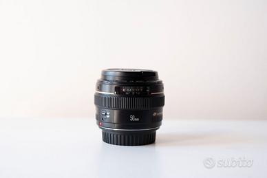 Canon obiettivo  50mm 1.4 USM