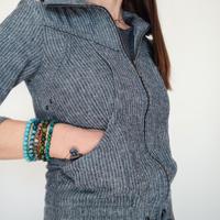 Giacca leggera jeans pull & Bear