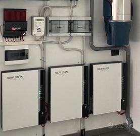Impianto accumulo fotovoltaico
