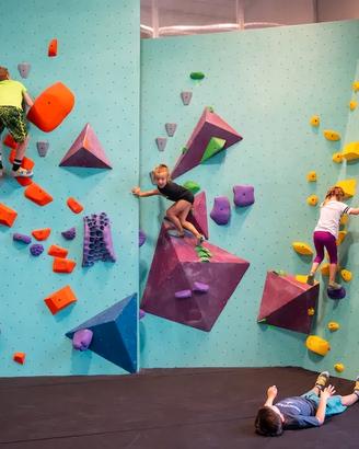 Parete Arrampicata per Parco Giochi e Mini Club